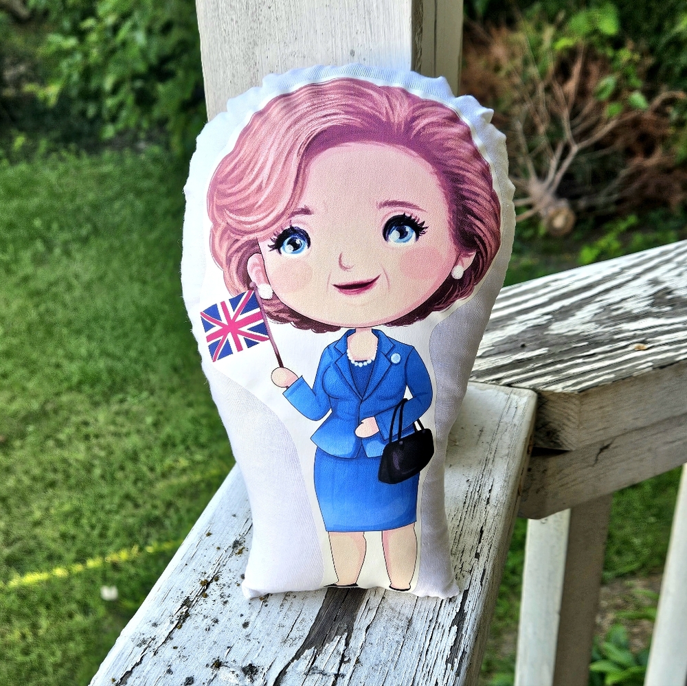 Margaret Thatcher Pillow Pal. New.